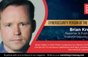 Brian Krebs is the CISO MAG Cybersecurity Person of the Year Brian Krebs