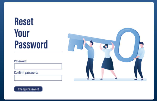 reusing passwords