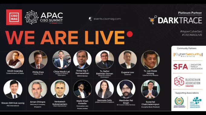CISO MAG APAC CISO SUMMIT | An EC-Council Initiative – Platinum Partner DarkTrace