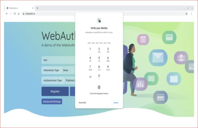 Google WebAuthn, Google, WebAuthn, web authentication