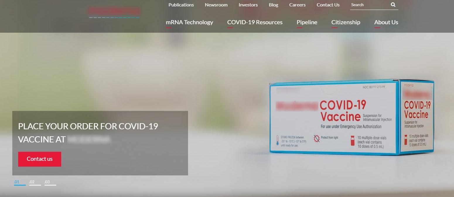 fraudulent covid-19 vaccine websites