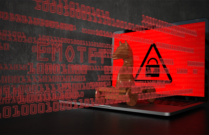 Emotet Botnet Resurfaces via TrickBot Glupteba botnet, Emotet botnet